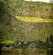 Gustav Klimt unterach vid attersee oil painting on canvas